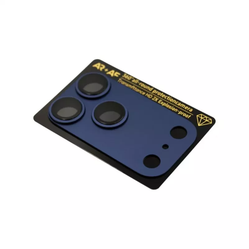 Evelatus Apple iPhone 17 Pro Protección Premium Full Body para Lente de Cámara Azul Oscuro