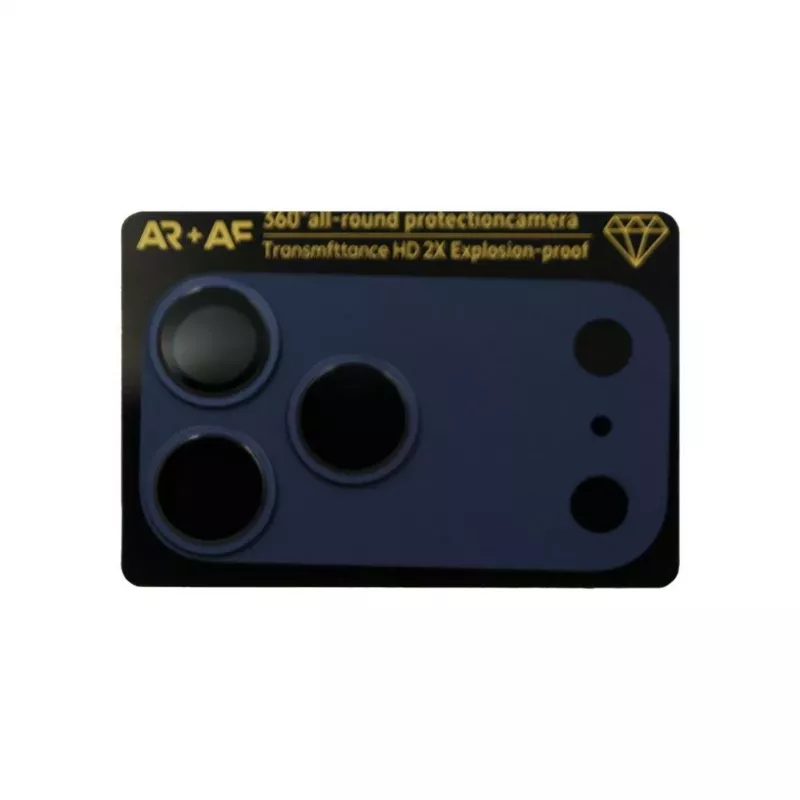 Evelatus Apple iPhone 17 Pro Max Protección Premium Full Body para Lente de Cámara Azul Oscuro