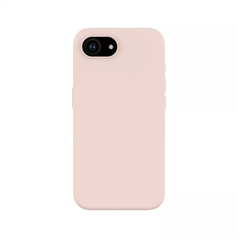 Evelatus Apple iPhone 17e Premium MagSafe Soft Touch funda de silicona rosa arena