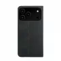 Evelatus Apple iPhone 17 Pro funda tipo libro negra