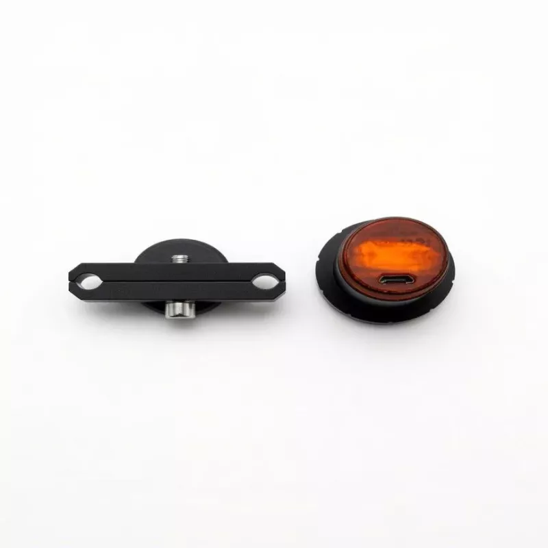 iLike Smart USB luz trasera recargable para bicicleta con sensor de freno, 7 modos de iluminación, IPX5 resistente al agua, luz trasera de aluminio para bicicleta, soporte para tija de sillín