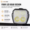 iLike bocina eléctrica para bicicleta de 120dB con mando a distancia por cable, bocina impermeable para bicicletas y patinetes eléctricos