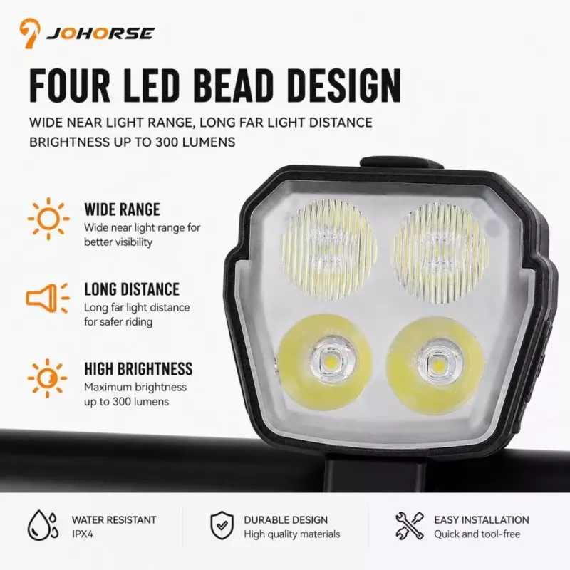 iLike bocina eléctrica para bicicleta de 120dB con mando a distancia por cable, bocina impermeable para bicicletas y patinetes eléctricos