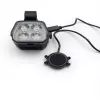 iLike bocina eléctrica para bicicleta de 120dB con mando a distancia por cable, bocina impermeable para bicicletas y patinetes eléctricos