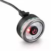 iLike Smart Bike Tail Light, luz trasera LED recargable por USB para bicicleta con sensor de freno, modo de reposo automático y función de activación por vibración