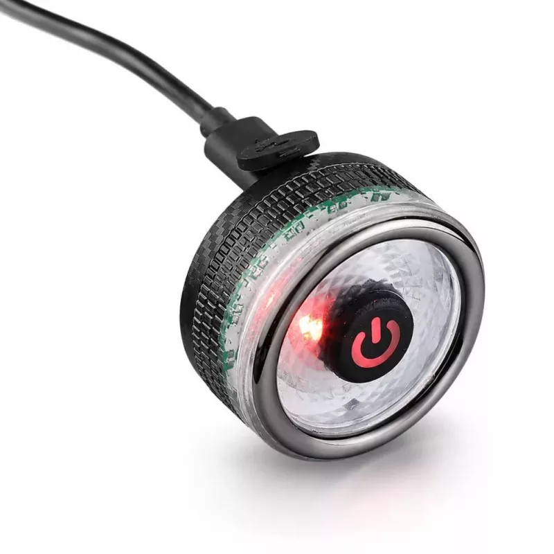 iLike Smart Bike Tail Light, luz trasera LED recargable por USB para bicicleta con sensor de freno, modo de reposo automático y función de activación por vibración