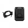 iLike faro delantero de bicicleta solar con bocina de 120 dB, recargable por USB, luz delantera LED de 1000LM, batería de 4000 mAh, luz de emergencia