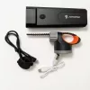 iLike JOHORSE faro de bicicleta y bocina eléctrica – 300 lúmenes, 120 dB, recargable por USB