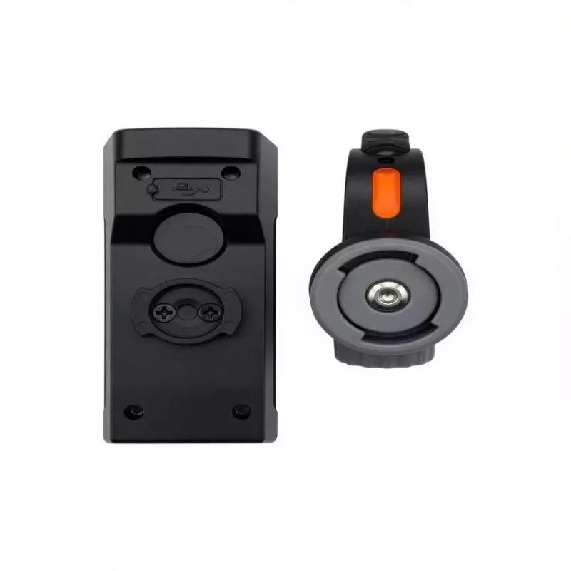 iLike JOHORSE faro de bicicleta y bocina eléctrica – 300 lúmenes, 120 dB, recargable por USB