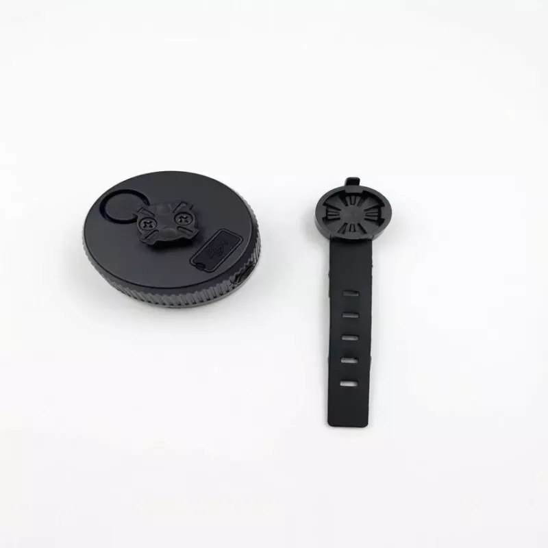 iLike faro de bicicleta recargable con bocina de 120 dB, 280 lúmenes, 4 modos de luz, recargable por USB, mando a distancia inalámbrico
