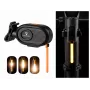iLike JOWORSE Luz trasera de bicicleta COB LED recargable, luz trasera de bicicleta USB-C, luz de advertencia para bicicleta impermeable 300mAh