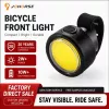 iLike Set de 2 luces de bicicleta delantera y trasera – luces LED de bicicleta recargables por USB para bicicletas de montaña y de carretera, e-bikes, scooters, patinetes eléctricos, bicicletas infantiles