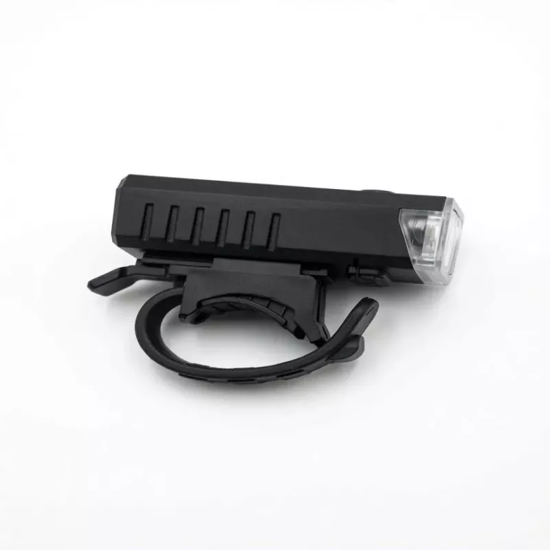 iLike Luz delantera de bicicleta recargable por USB, faro de bicicleta LED de alta luminosidad JH420, luz de bicicleta impermeable IP65 para MTB, bicicleta de carretera y e-bike negra