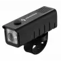 iLike JOHORSE Luz delantera de bicicleta recargable por USB, luz delantera de bicicleta LED de alta luminosidad, impermeable IPX4, carcasa de ABS, montaje fácil en el manillar