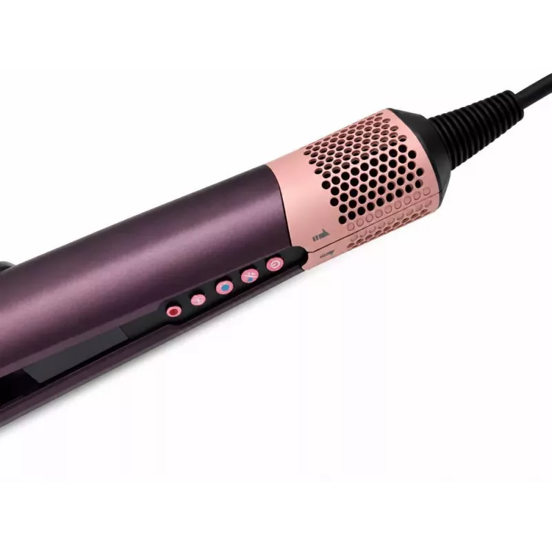 iLike Herramienta de peinado – Plancha de aire para el pelo morada