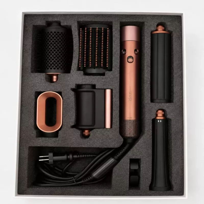 iLike Air Styling System – Set de peinado 6 en 1 - potencia 1200W rosa