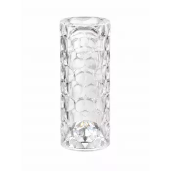 iLike Lámpara de mesa LED RGB Crystal Bubble Touch con altavoz Bluetooth