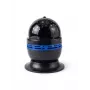 iLike Lámpara de bola de cristal RGB, proyector de fiesta giratorio 180° con mando a distancia negro