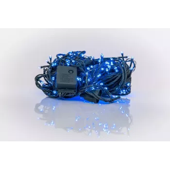 iLike Iluminación navideña LED RS-111 100LED 7m azul