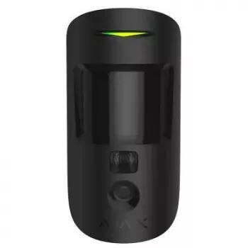 AJAX Wireless MotionCam detector de movimiento con cámara, negro
