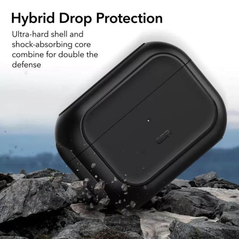 ESR Orbit HaloLock con MagSafe para Apple AirPods Pro 1 / 2 - Negro