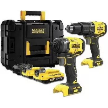 STANLEY SFMCK461D2T-QW V20 martillo perforador sin escobillas 2x2,0Ah Li-Ion TSTAK