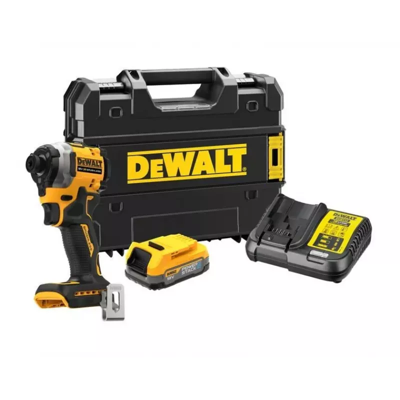 DEWALT DCF850E1T 18V XR atornillador de impacto sin escobillas 208Nm 1x1.7Ah POWERSTACK TSTAK