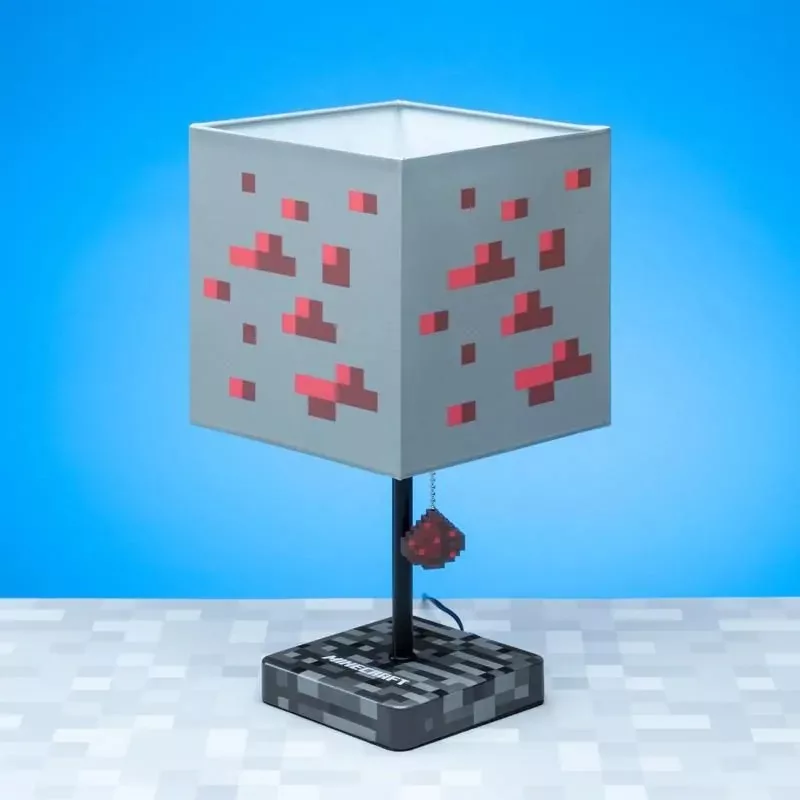 Paladone Minecraft Grass Block lámpara de mesa LED