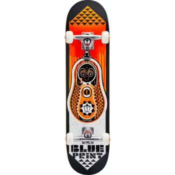 Blueprint Monopatín completo 7,75 inch Orange Babushka