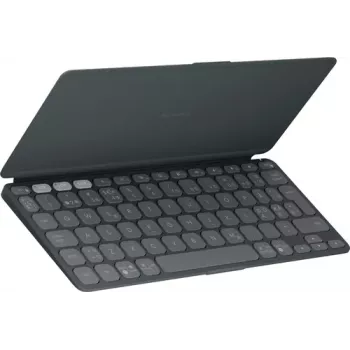 Logitech Keys-To-Go 2 Teclado inalámbrico ultraportátil - Grafito (distribución nórdica)