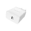 Canyon Cargador de pared H-20 con USB-C 20W blanco