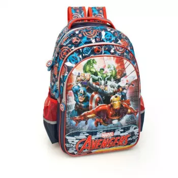 Marvel mochila premium para niños Avengers Deluxe XL 3D 61213 azul