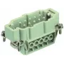 Harting Han E inserto macho con conexión por tornillo, 10+PE contactos, 16A, 500V