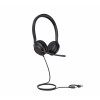 Auriculares on-ear Yealink UH35 Dual UC USB-C/A con USB-A/USB-C, Negro