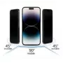 iLike Samsung Galaxy A34 5G Protector de pantalla de cristal templado con privacidad Negro
