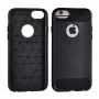 GreenGo Funda trasera Carbon Series para Samsung Galaxy Note 8, Negro, TPU, acabado efecto fibra de carbono mate