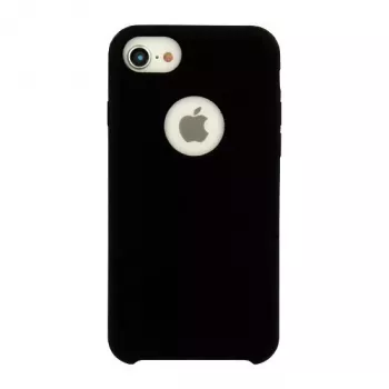 Vennus Apple iPhone XR Funda de silicona Negro