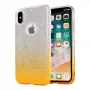 GreenGo Apple iPhone XR Funda trasera Bling Oro
