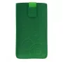 iLike Funda universal de cuero con bolsillo XL Verde