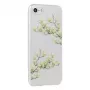OEM Apple iPhone XR Funda Jasmine Floral Transparente