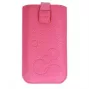 iLike Funda Universal de Cuero con Bolsillo XL Rosa