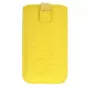 iLike Funda Universal de Cuero con Bolsillo XL Amarillo