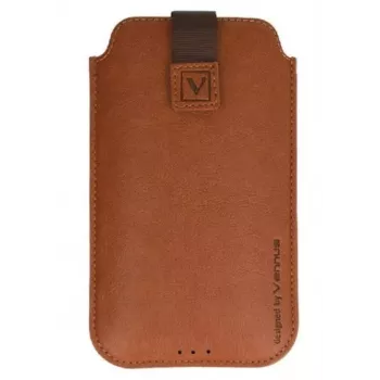 iLike Funda Universal DEKO CASE (TALLA 18) para iPhone 13 Pro Max / 12 Pro Max Marrón
