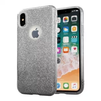 iLike Xiaomi Redmi Note 8 / Redmi Note 8 2021 Funda Trasera BLING Negro