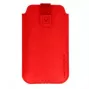 iLike Funda Universal de Cuero con Bolsillo XL Rojo