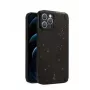 iLike Apple iPhone 12 Pro Max Funda Armor Glitter Negro