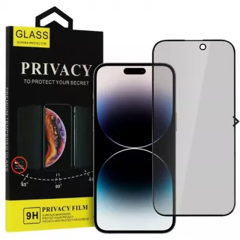 iLike Samsung Galaxy A36 5G Vidrio con Privacidad Protector de Pantalla Negro