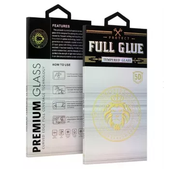 iLike Apple iPhone 17 AIR Protector de Pantalla de Vidrio Templado HARD Full Glue 5D Negro