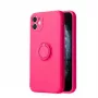 iLike Funda de Silicona con Anillo para Xiaomi Redmi 9C / 10A - Rosa