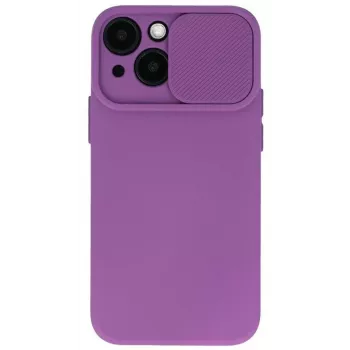 iLike Apple iPhone 14 Pro Funda Trasera Camshield Soft Violeta